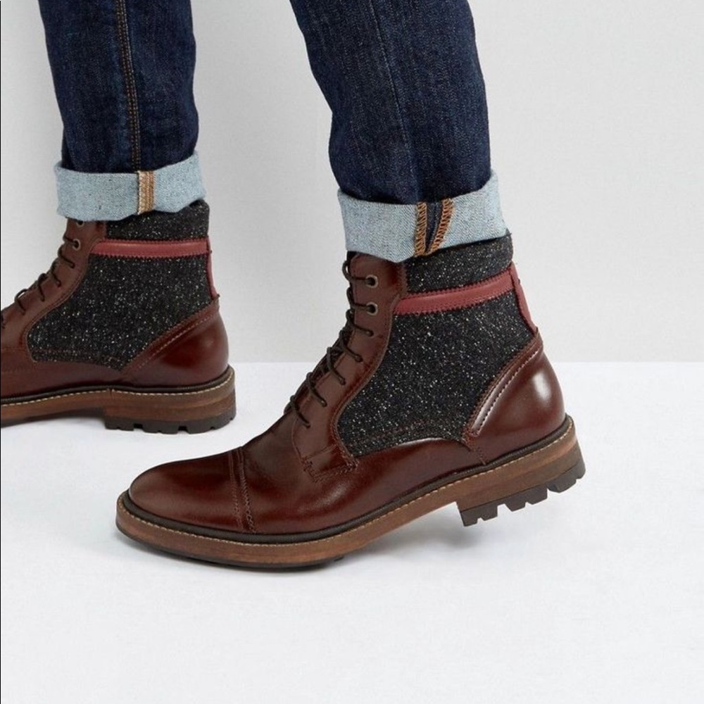 Ted baker Ruulen leather boots